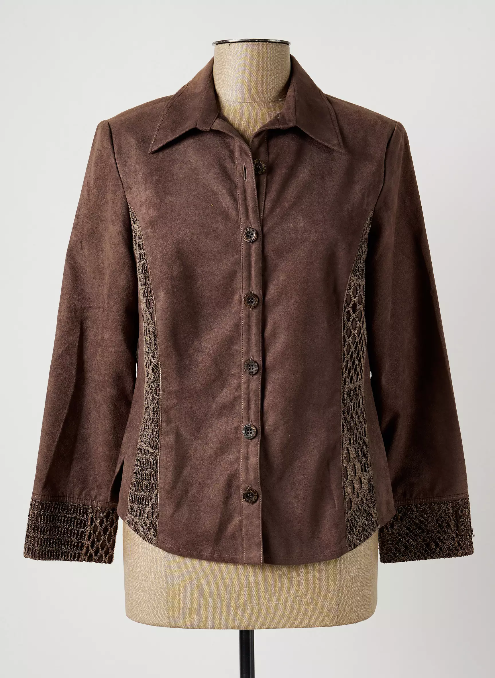 Impulsion Vestecasual Femme couleur marron