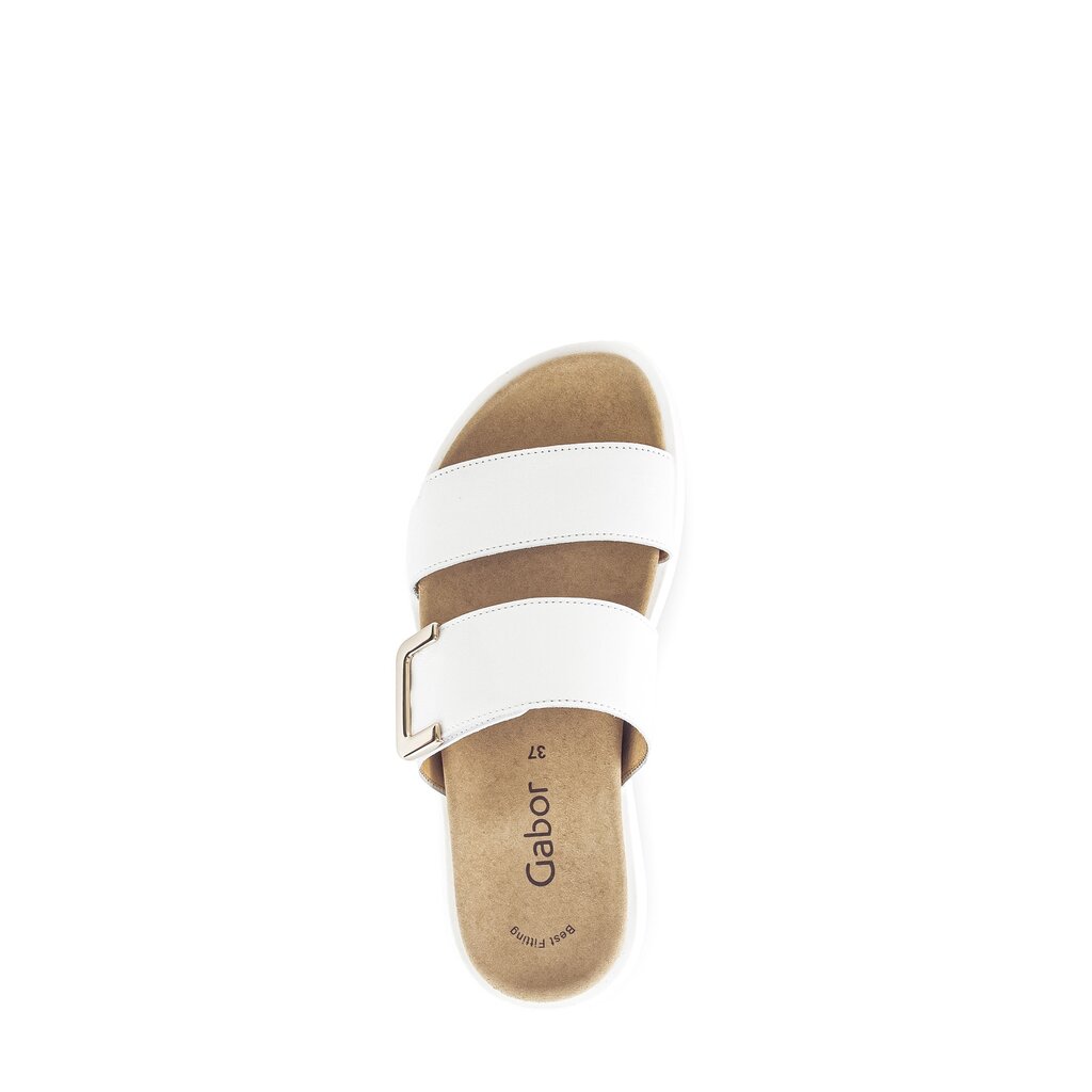 Gabor fashion Pantolette weiß