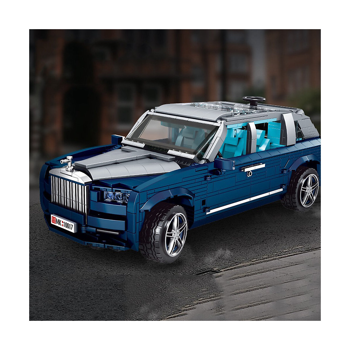 Zusammengebautes Bausteinspielzeug für Kinder Auto Model
