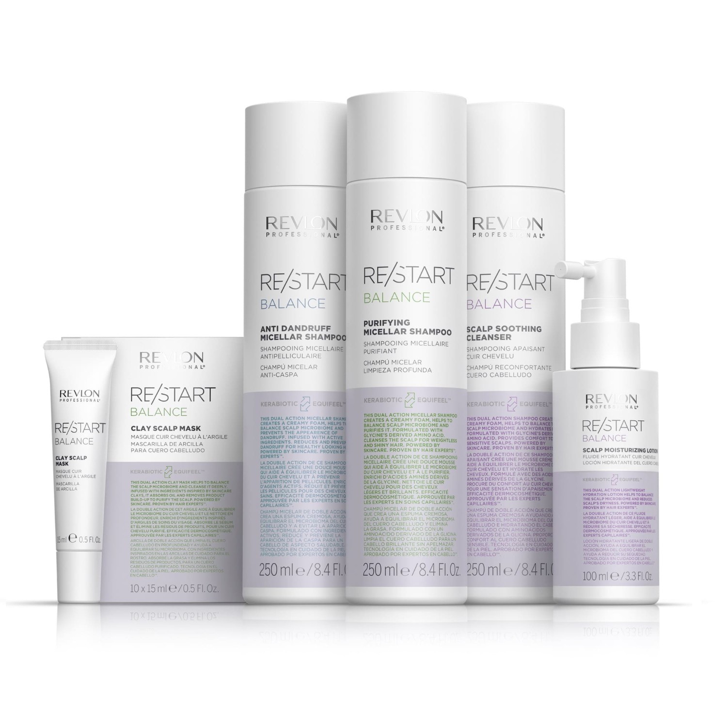 Revlon Professional RE/START™ BALANCE micelárny čistiaci šampón
