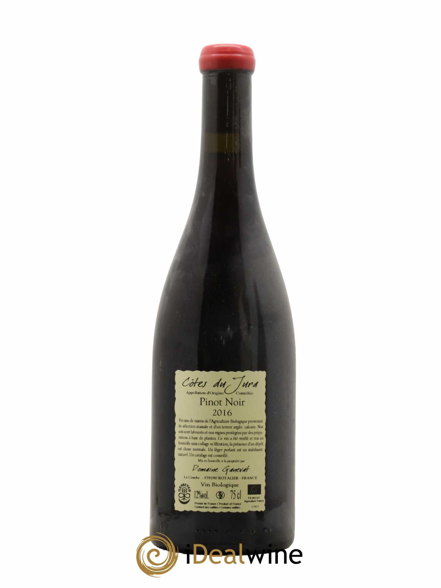 Côtes du Jura Cuvée Julien Jean-François Ganevat (Domaine)  2016 - Lot de 1 Bouteille