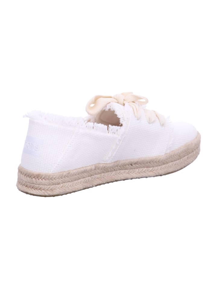 TOMS Damen- Schnürschuhe CAROLINA LACE UP in Weiß günstig kaufen