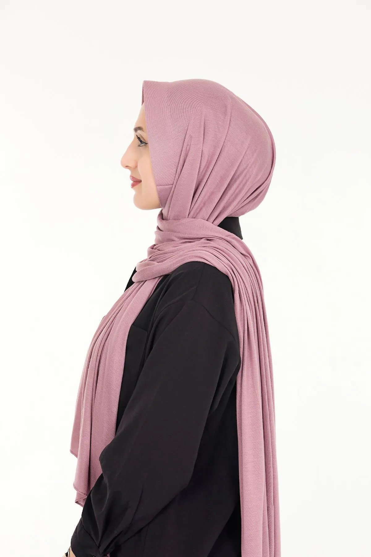 Sensu  Praktischer, aufsteckbarer Hijab-Schal aus gekämmter Baumwolle