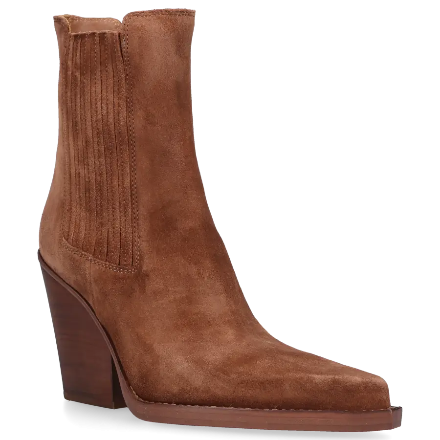 Paris Texas - Chelsea Boots DALLAS Veloursleder - braun
