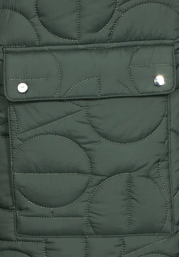 Street One Jacke mit Wording Steppung