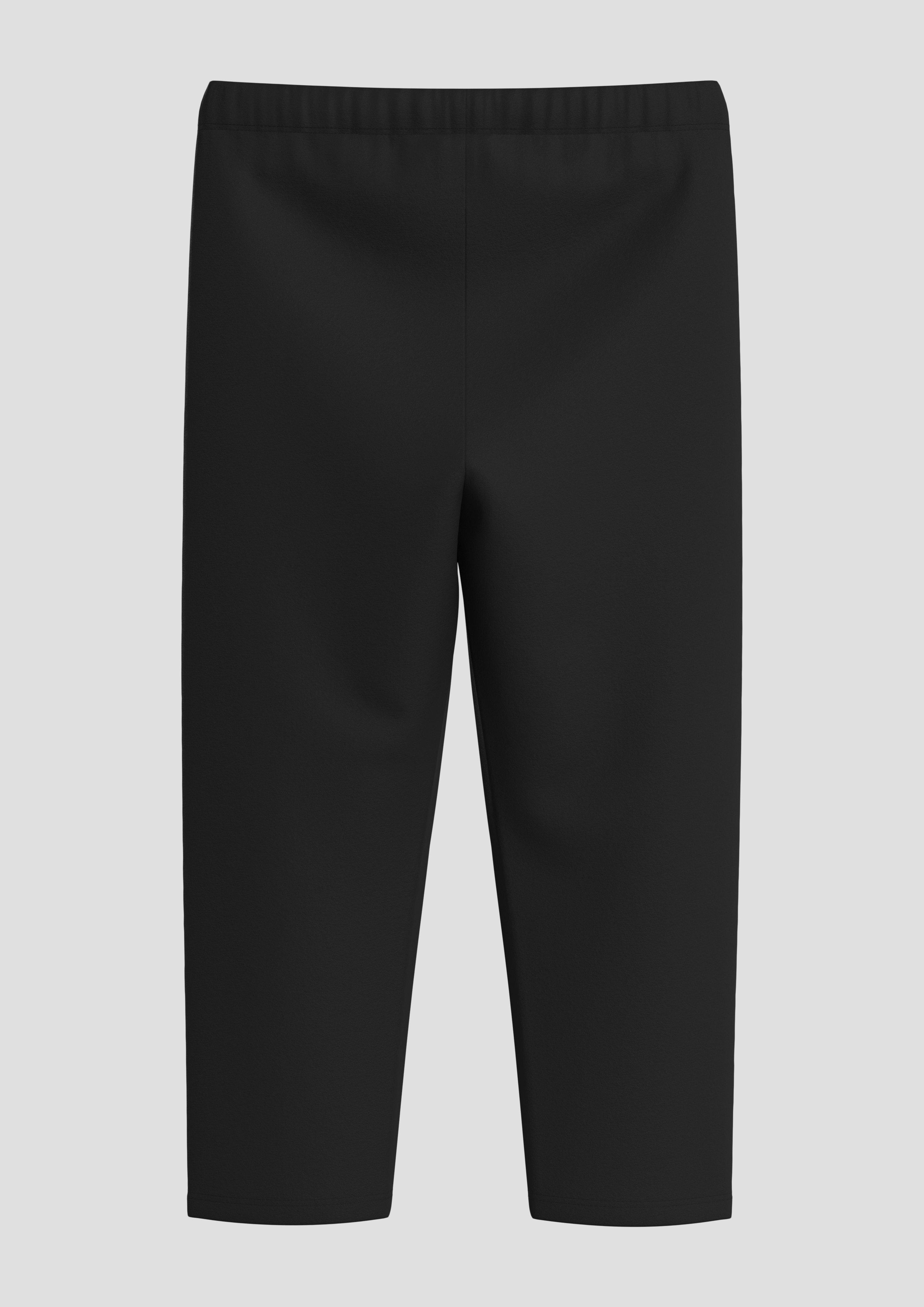 Capri-Leggings aus Baumwollstretch  2142446-9999