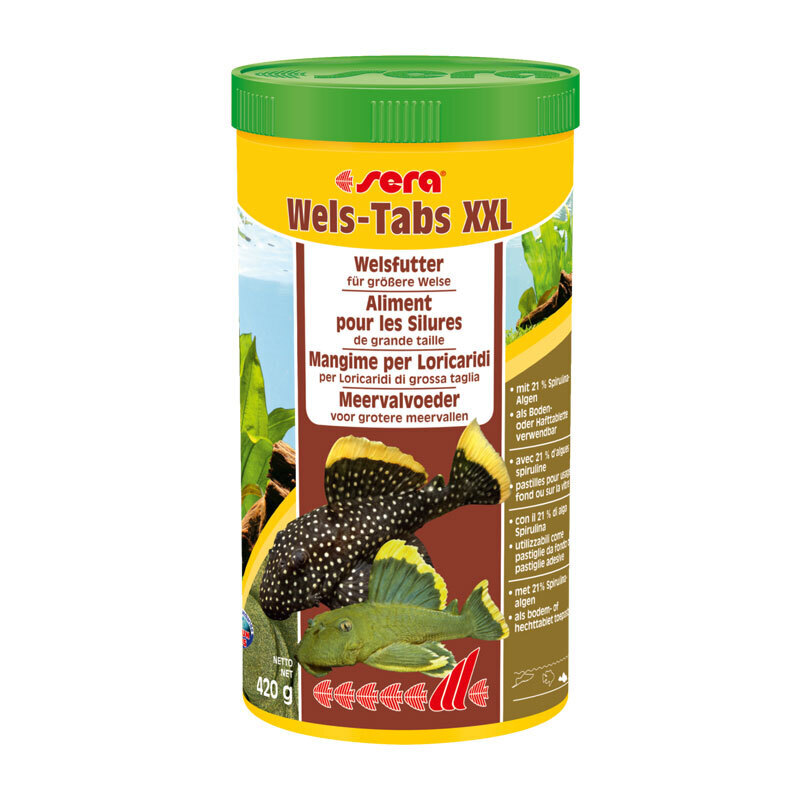 Sera Hauptfutter Sera Wels-Tabs XXL 1 l