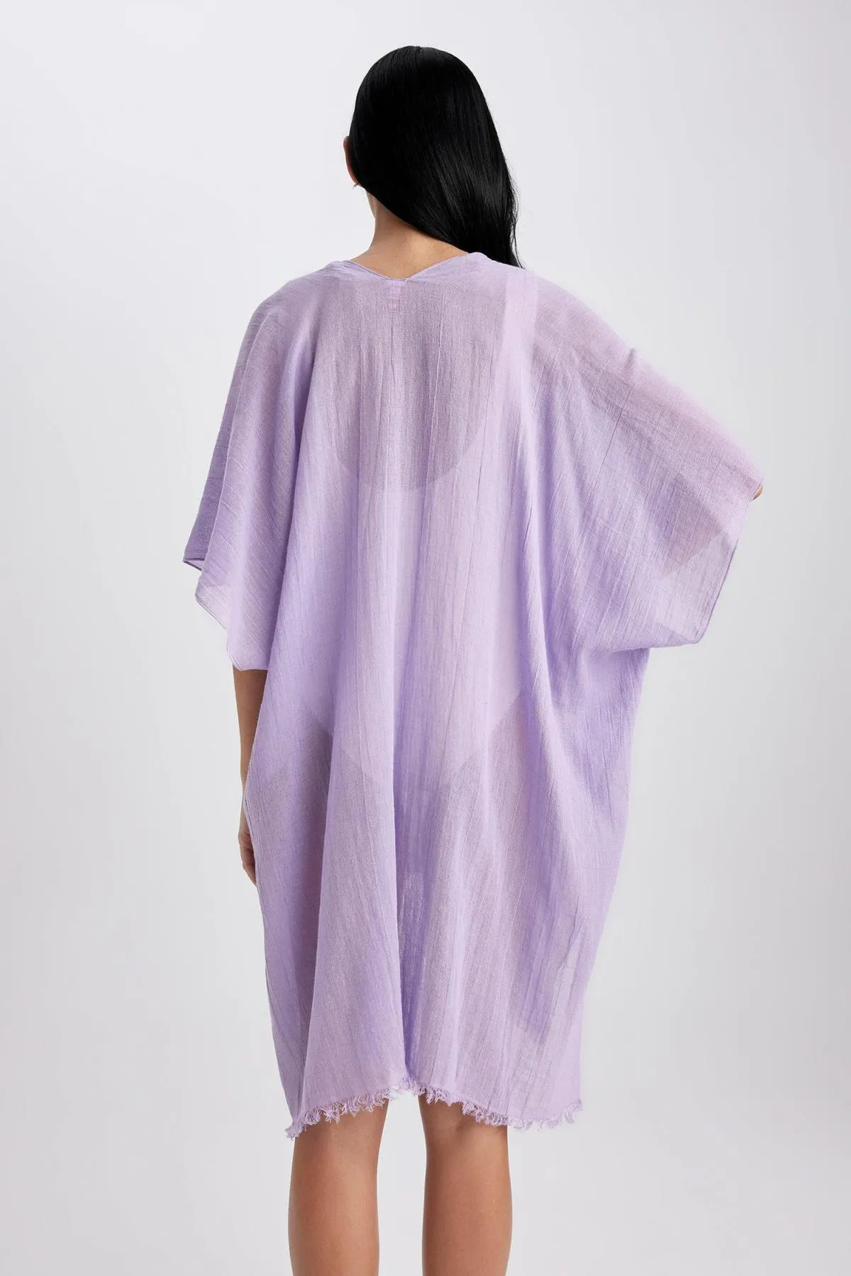 DeFacto  Fall In Love Baumwoll-Kimono in normaler Passform