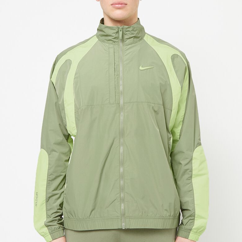 NIKE x Nocta NRG Cardinal Stock Track Jacket Woven oil green/lt liquid lime