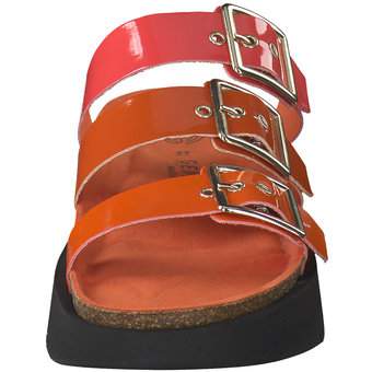 Genuins Cristi Vegan Charol Pantolette in rot