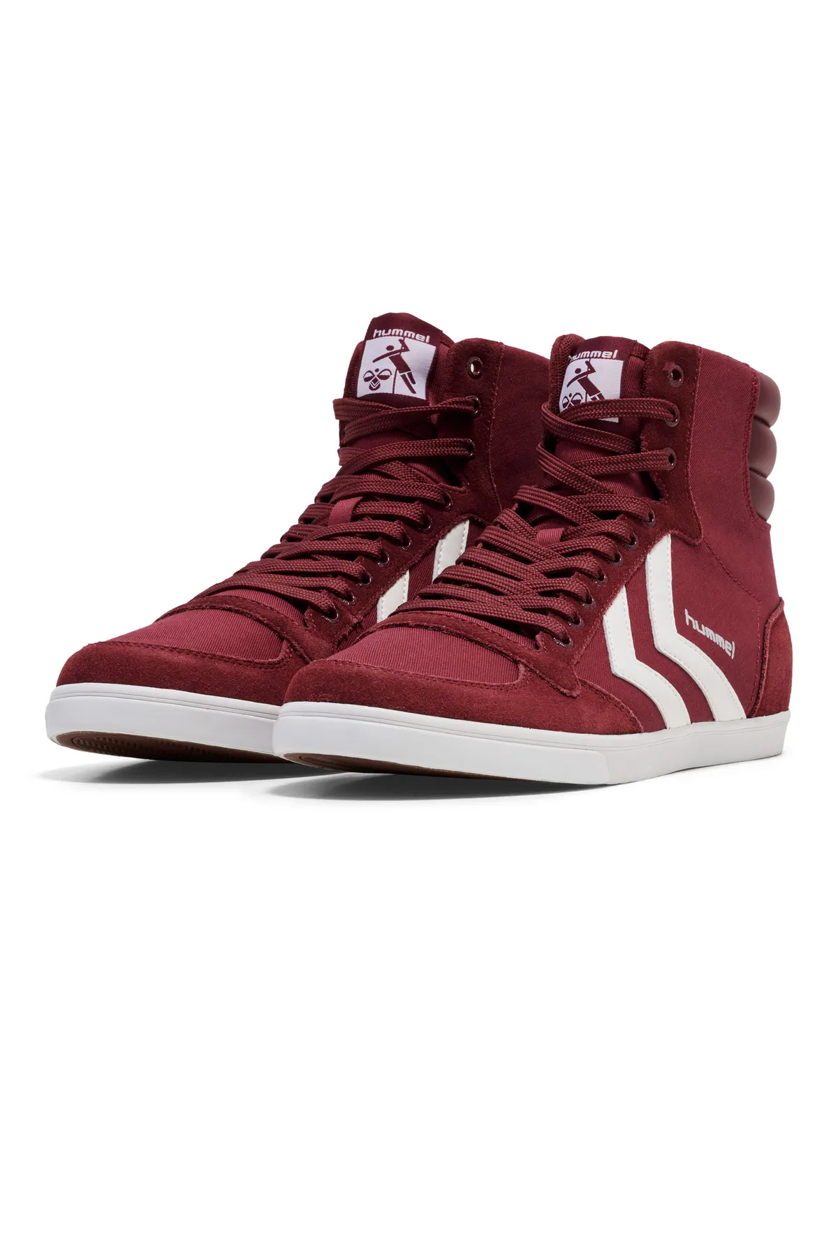 hummel  Sneaker - Rot - Flacher Absatz
