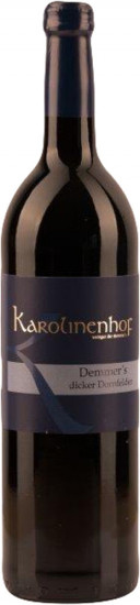 2022 Demmer´s Dicker Dornfelder trocken - Weingut Karolinenhof