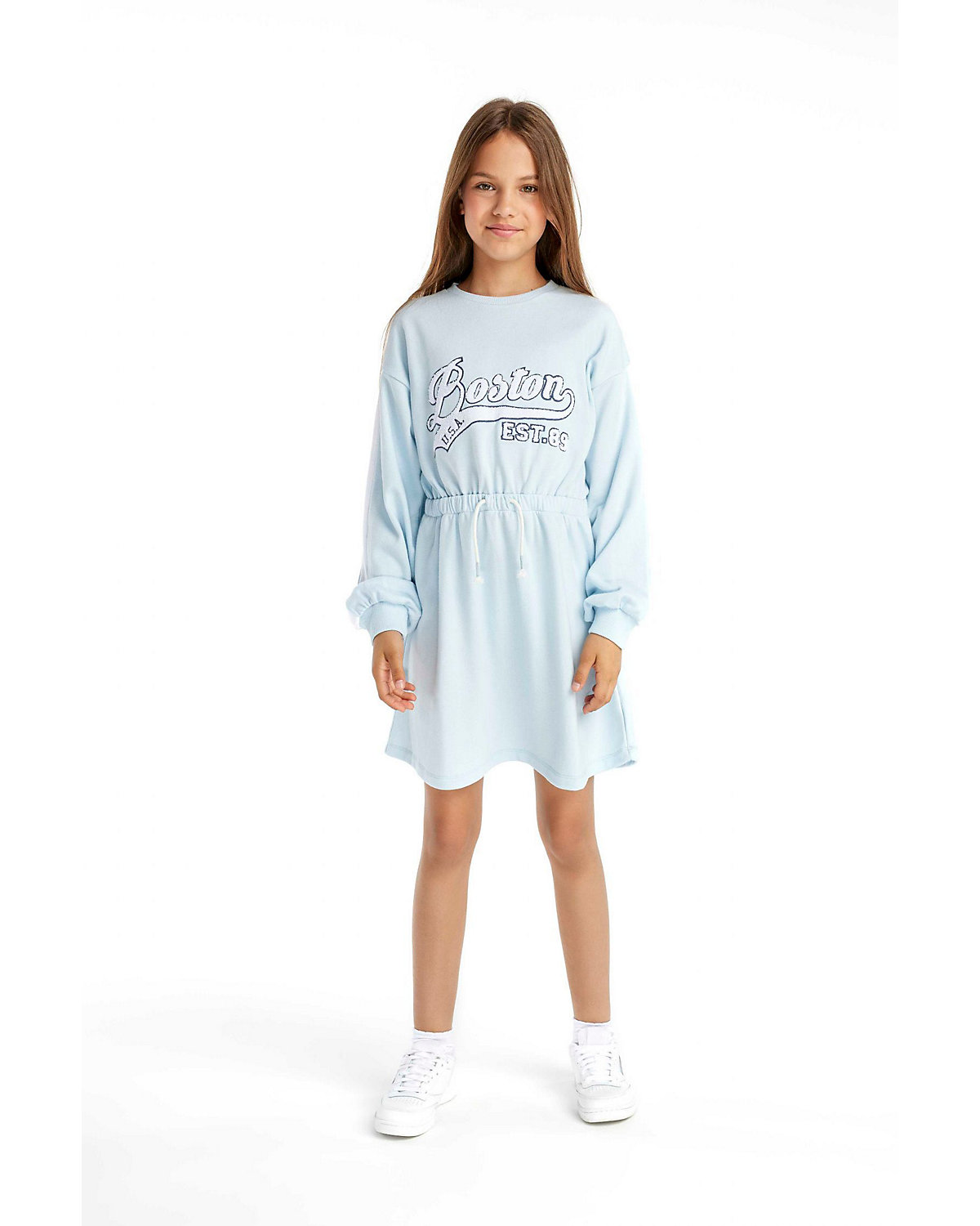 Kleid mit Kordelzug für Mädchen (3-14y)