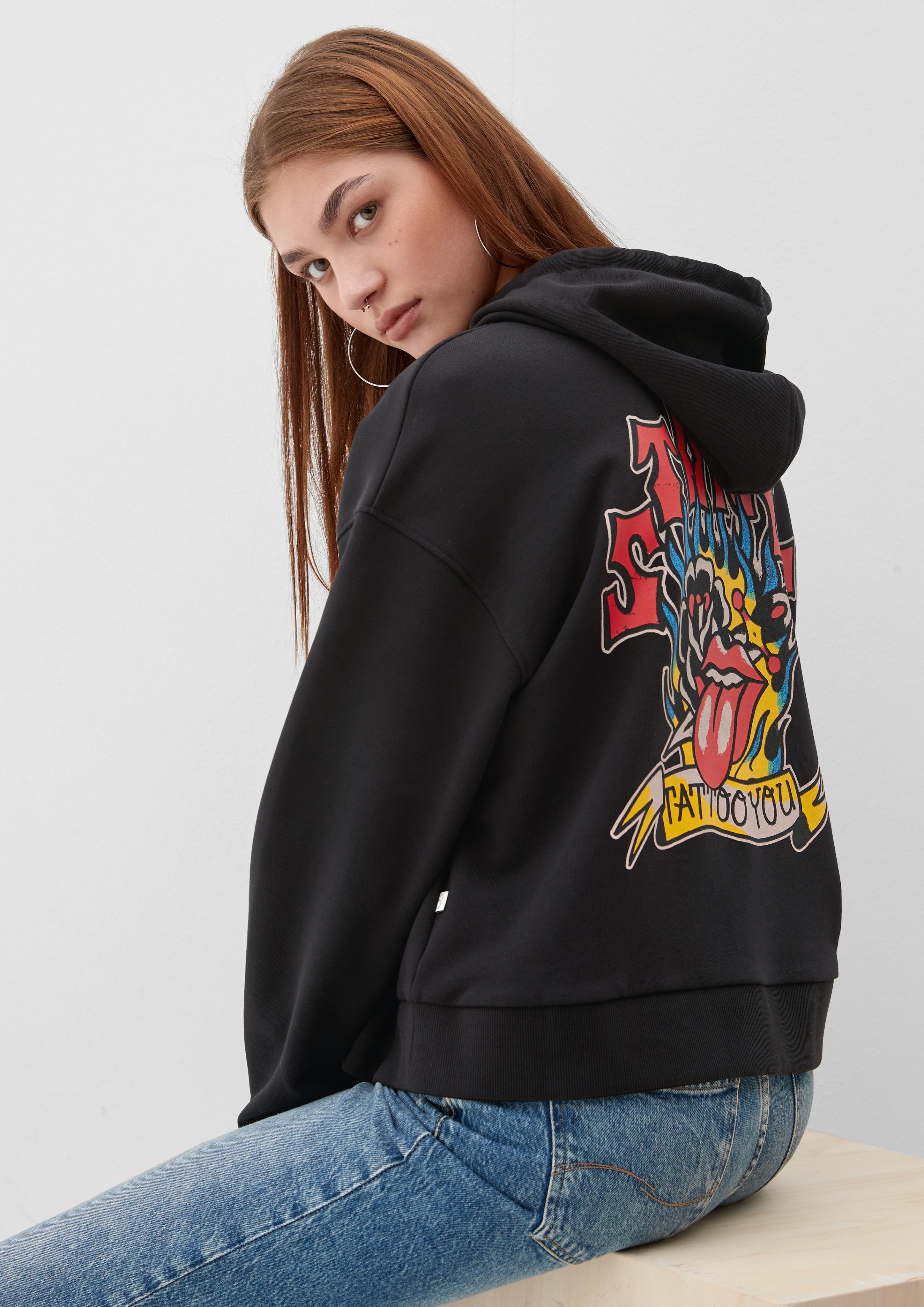 Hoodie mit Rolling-Stones-Print  2120115-99D0