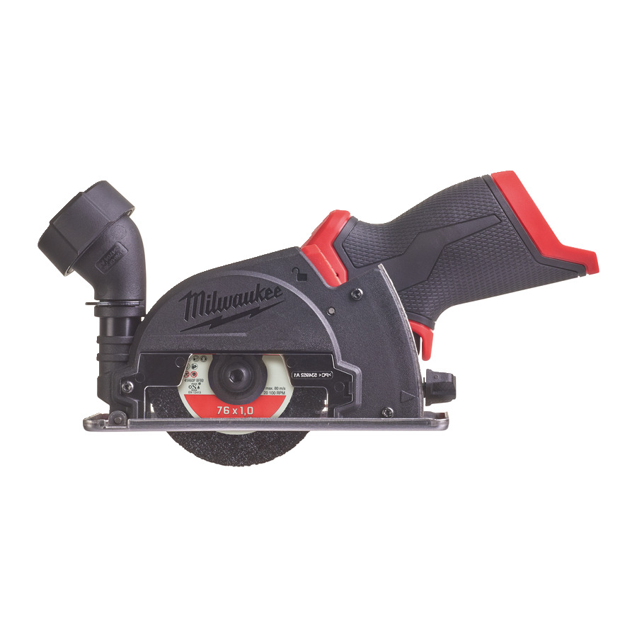 Milwaukee 4933464618 M12 FCOT-0 Mașină de râșnit subcompactă cu combustibil 12V, fără baterii și încărcător