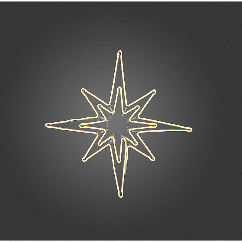 Light IT Lysskilt stjerne 87x86 cm