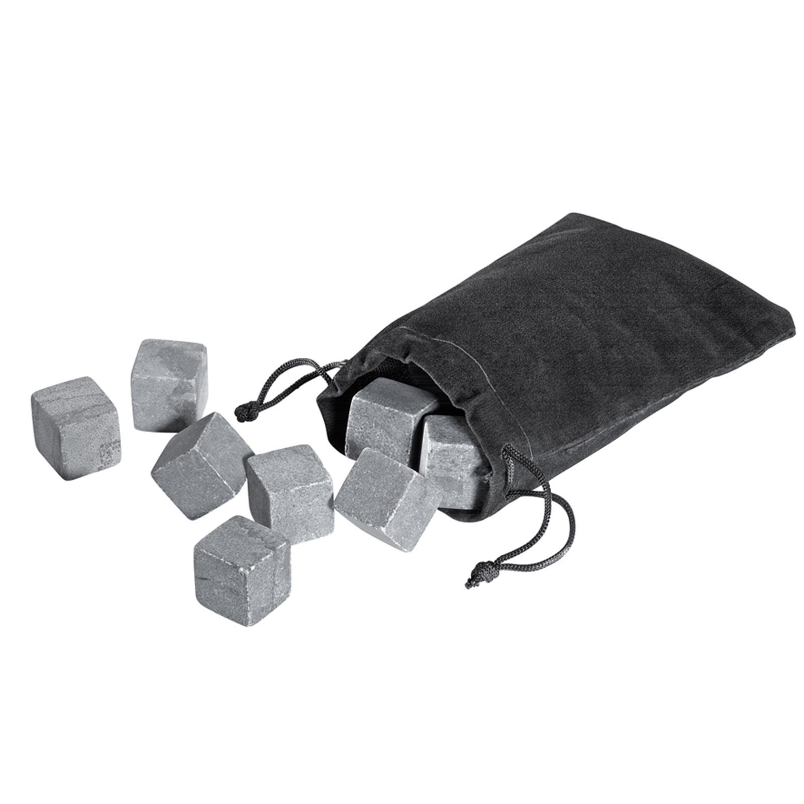 Cilio Eiswürfelbehälter Kühlsteine 9er-Set COOL ROCKS, Granit, (9-tlg)