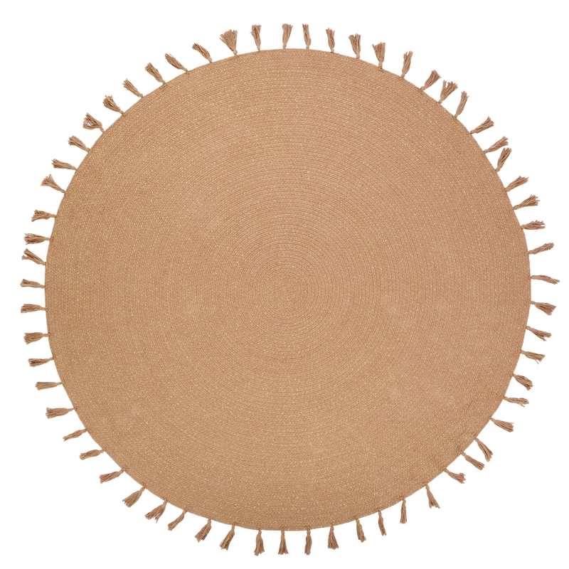 Tapis avec pompons 140cm LISETTE
