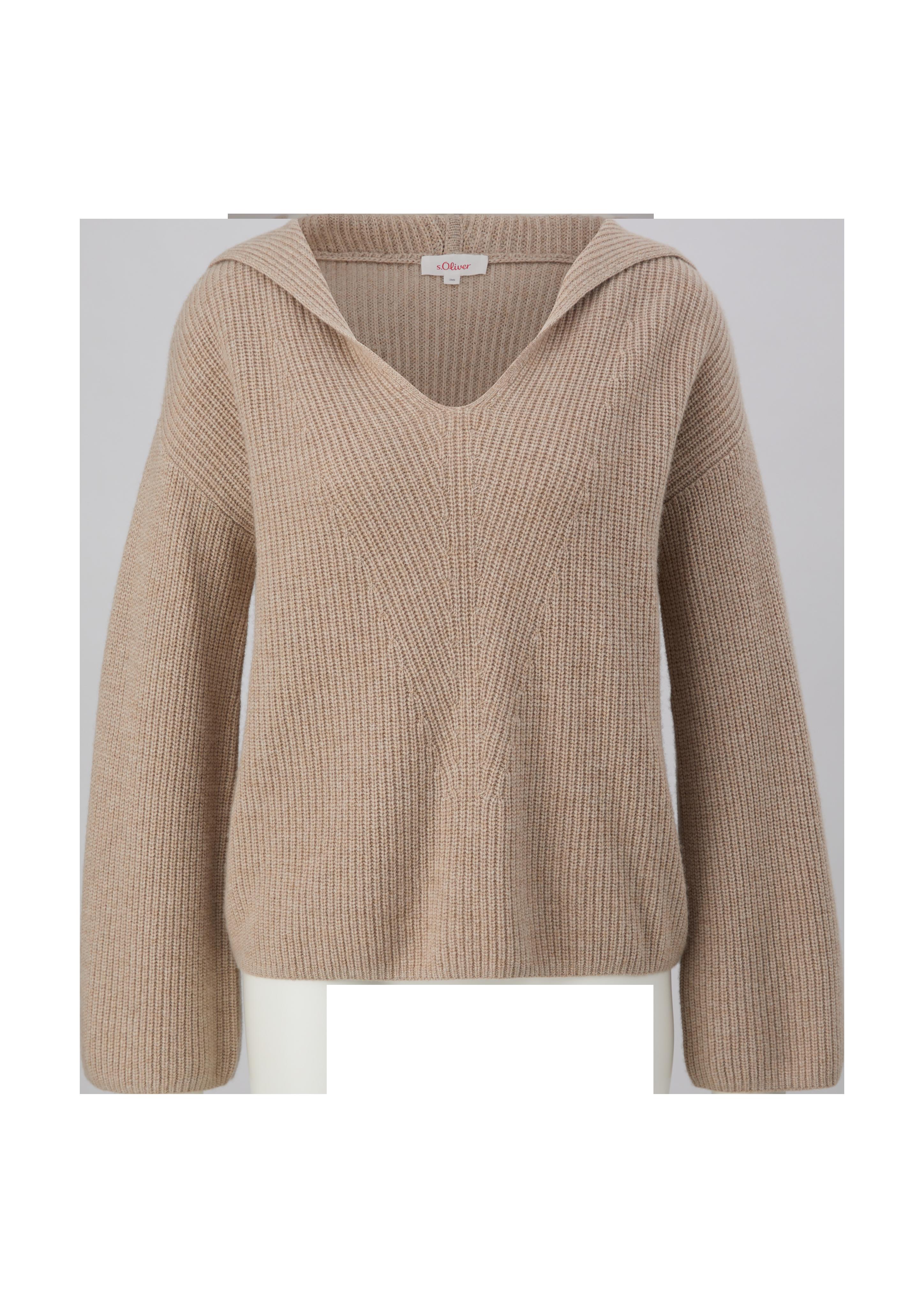 Strickpullover mit Kapuze  2135278-82W2
