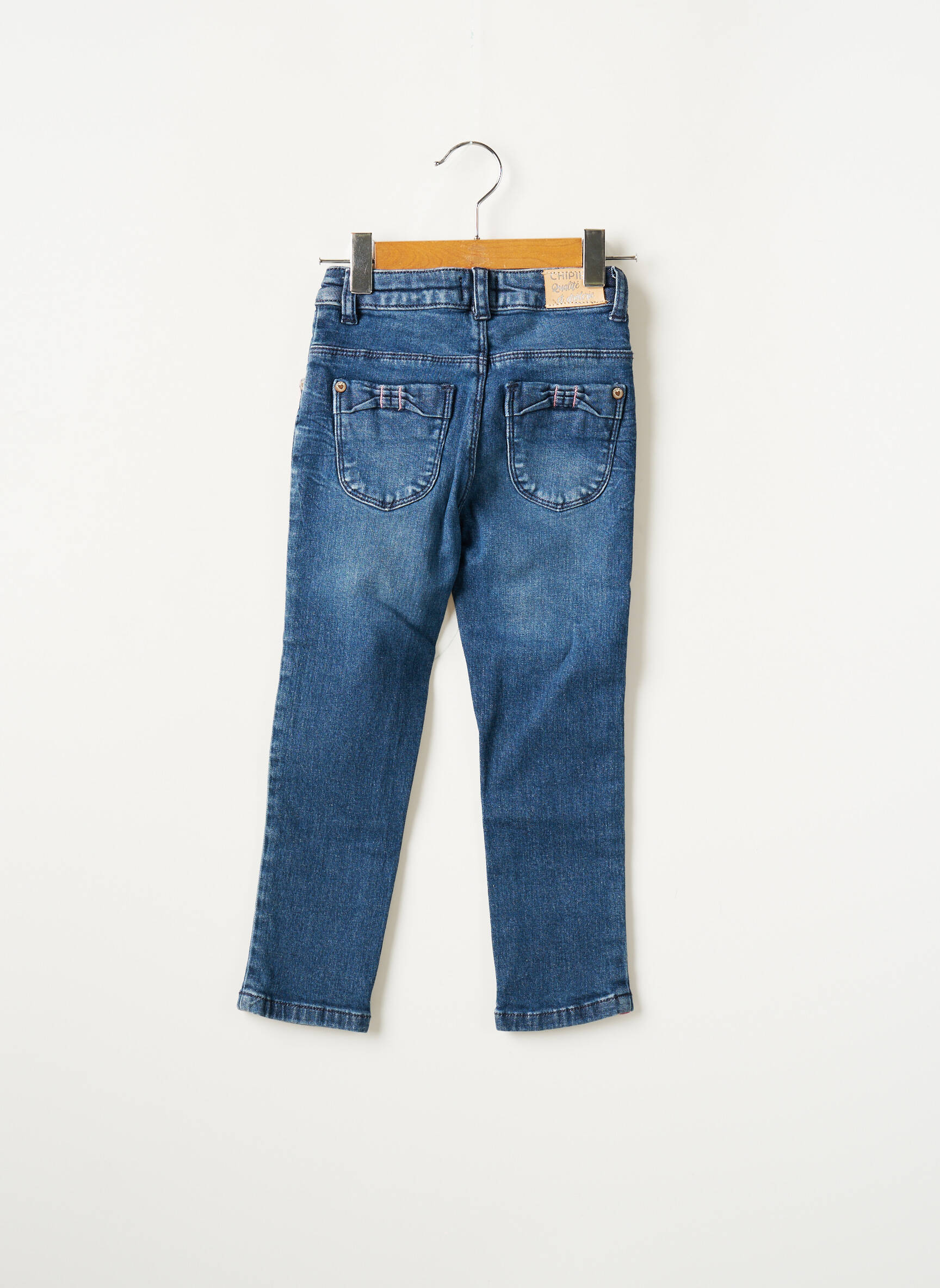 Chipie Jeans Coupe Slim Fille couleur bleu
