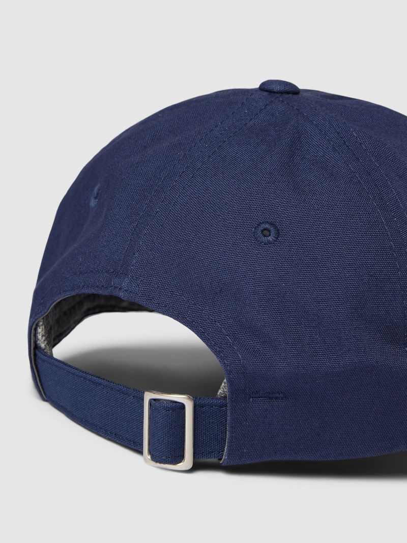 Basecap mit verstellbarem Verschluss Modell 'Norm' in marineblau