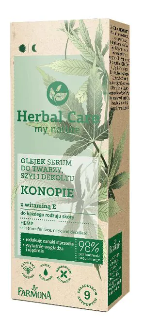 Biljni uljni serum za lice, vrat i dekolte