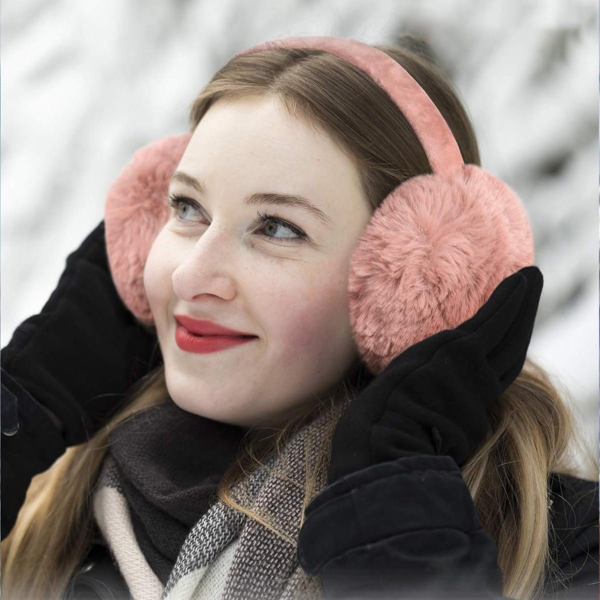 JedBesetzt Ohrenwärmer Winter Ohrenwärmer Faltbare,Warmers Kälteschutz,für Damen Herren
