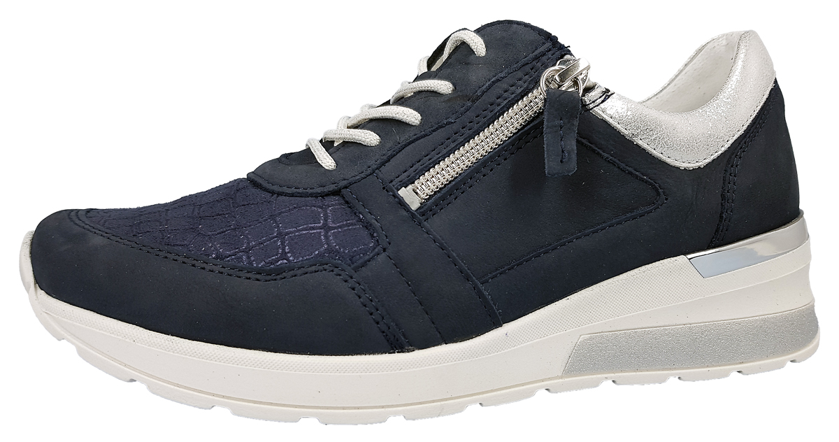 Waldläufer H-Clara 939H01-304217 Blau 304217 Marine Marine Silb