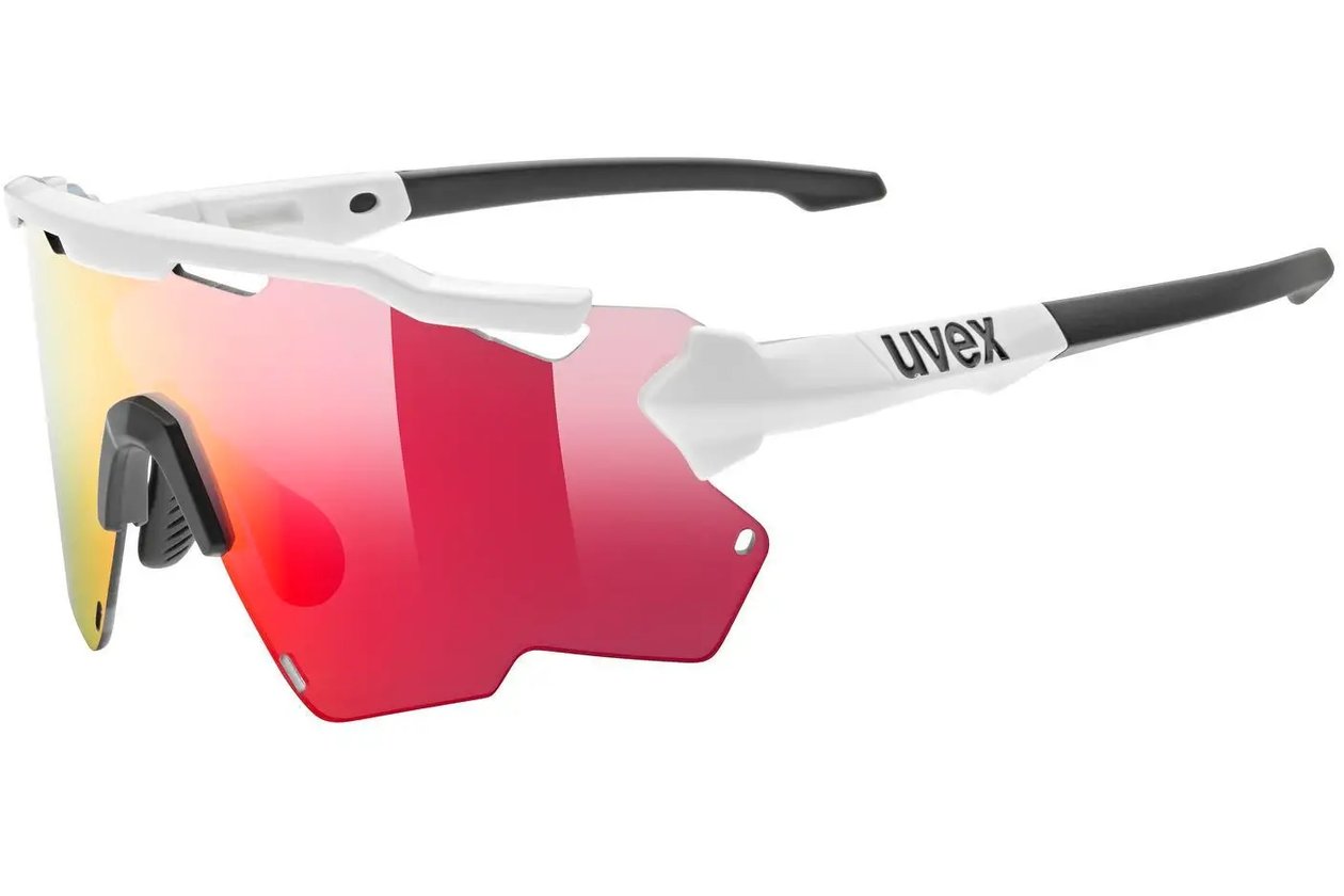 Uvex Sportstyle 228 White Black/ Mirror Red
