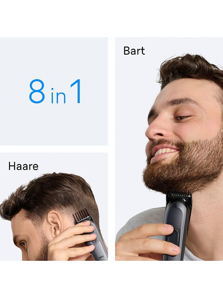 Braun Barttrimmer ''Series 3 All-In-One'' in Schwarz günstig kaufen onesize