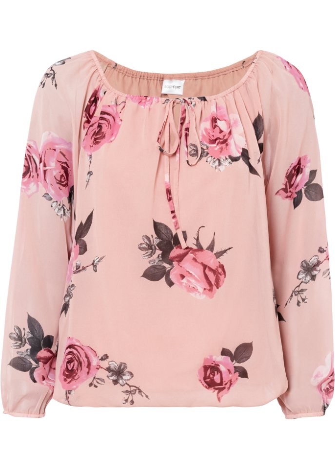 Bluse mit Tunnelzug