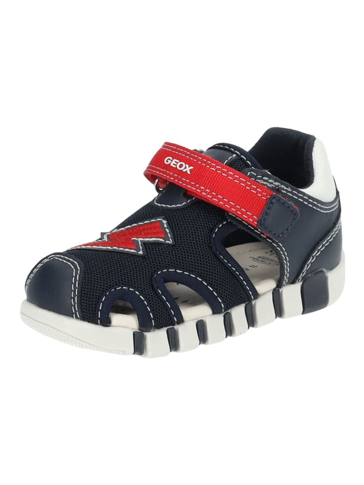 Geox Sandalen in Navy/Rot günstig kaufen