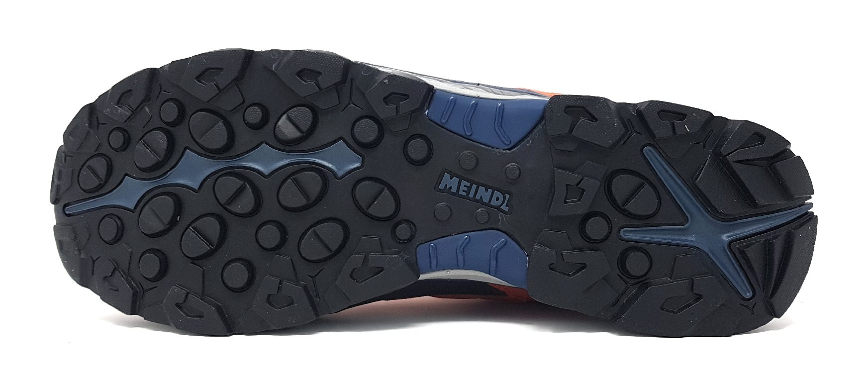 Meindl Lite Trail GTX 3966-24 Rot 24 leuchtorange/jeans