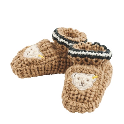 Babyschuhe, braun für Jungs