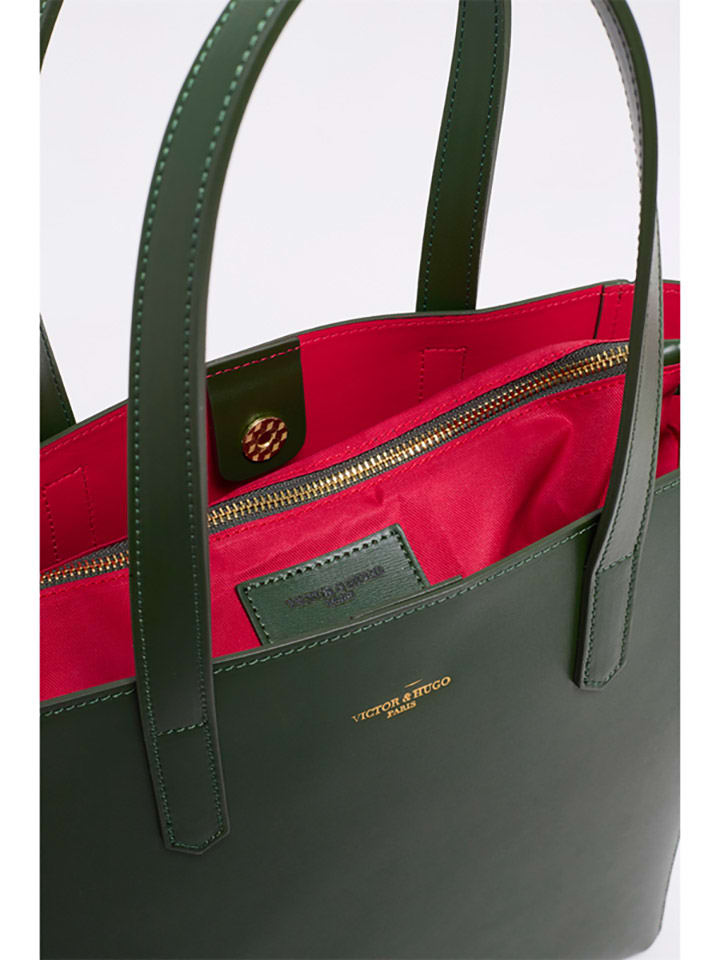 Victor & Hugo Paris Leder-Schultertasche 