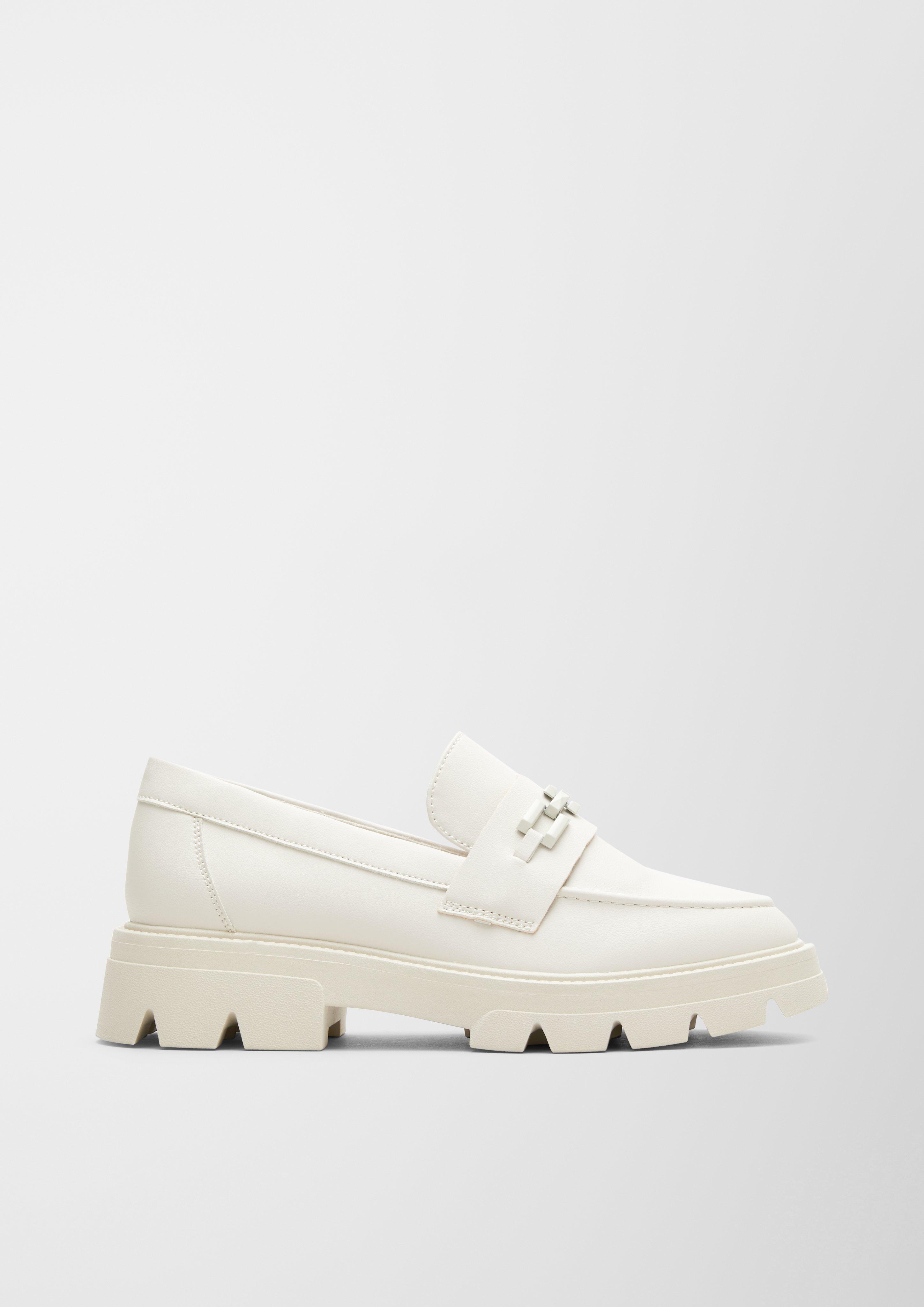 Chunky Slipper mit Schmuck-Detail  6007335-462