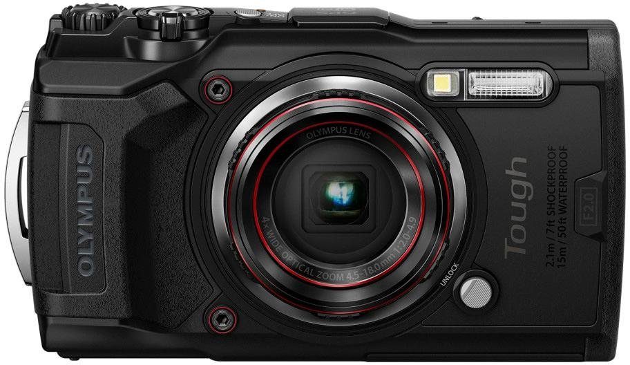 Olympus Tough TG-6 Outdoor-Kamera (12 MP, 4x opt. Zoom, WLAN (Wi-Fi)