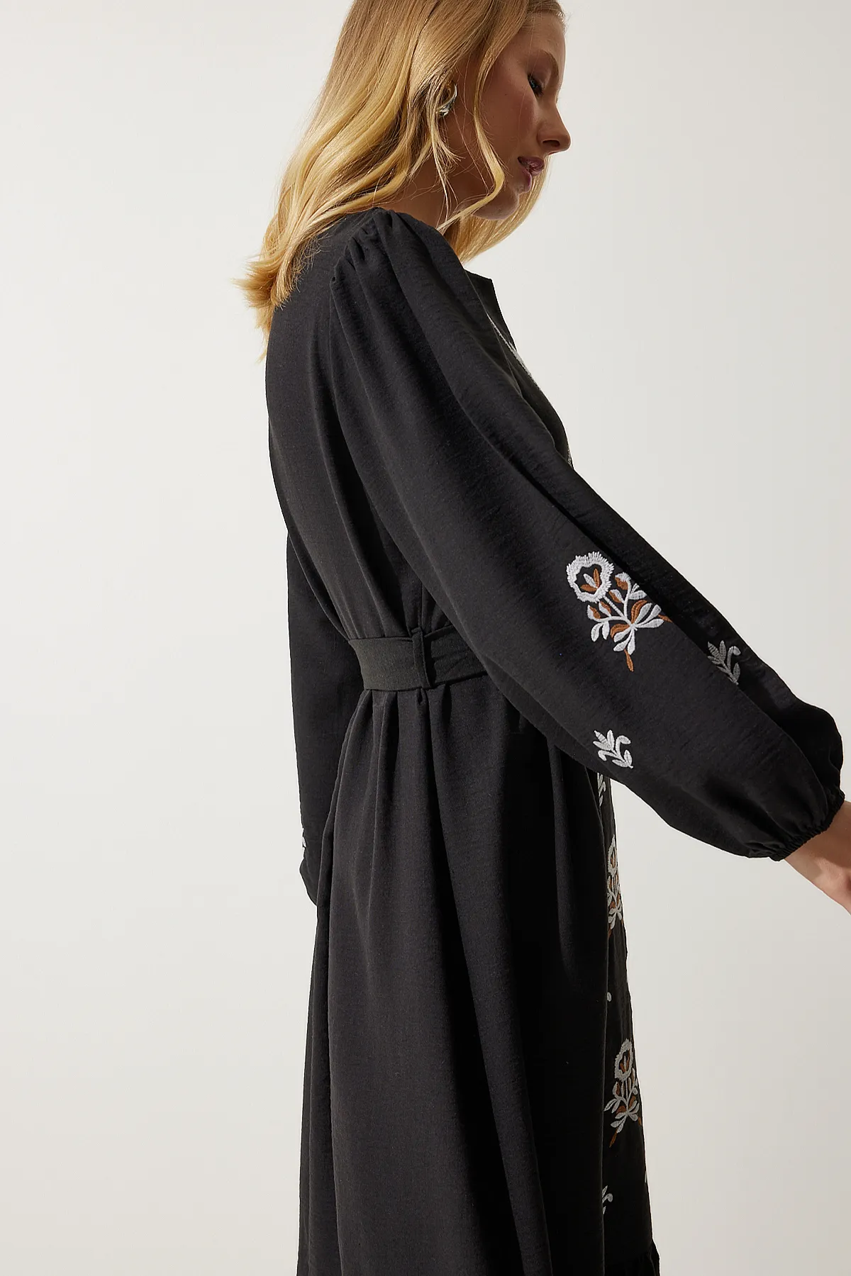 Happiness İstanbul  Kleid - Schwarz - A-Linie