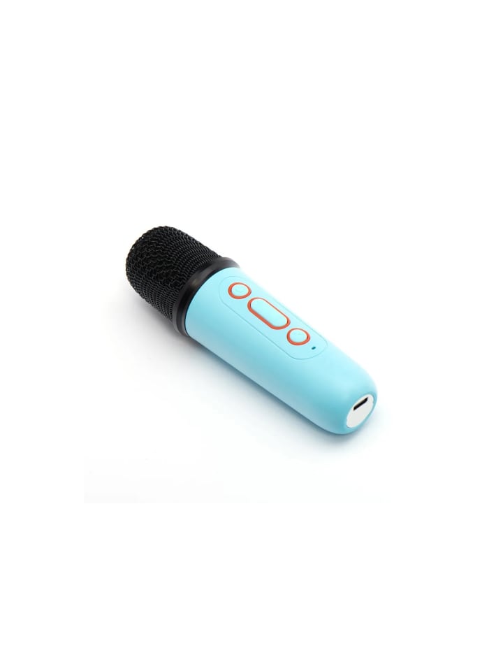 COFI 1453 Y1 Bluetooth Lautsprecher LED Karaoke Anlage mit Mikrofon 6W in Blau günstig kaufen onesize