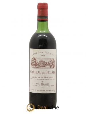 Château de Bel-Air  1976 - Lot de 1 Bouteille