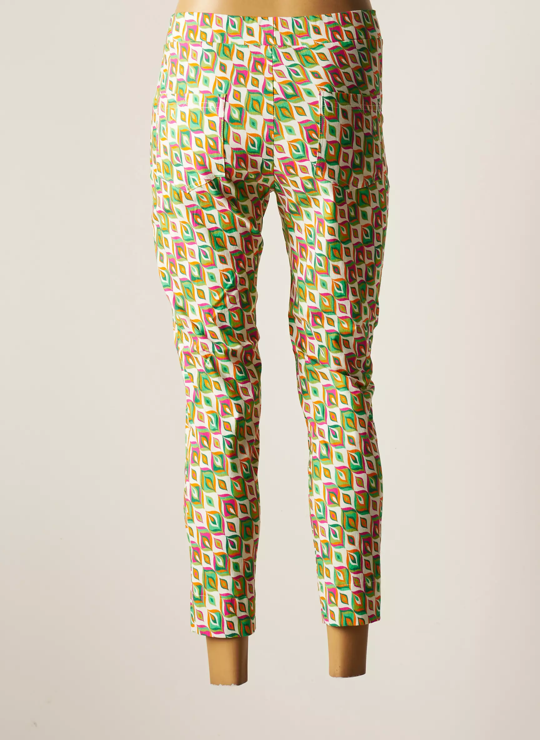 Halogene Pantalon7 8 Femme couleur blanc