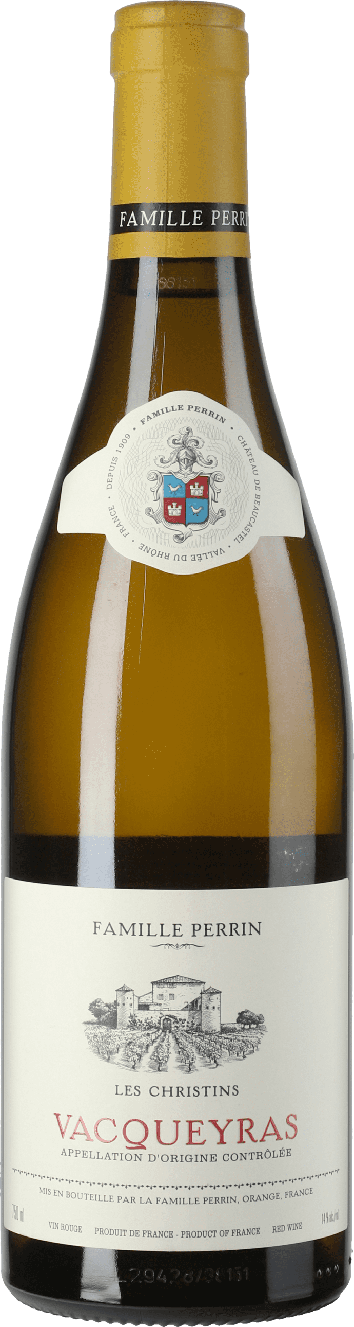 Perrin / Beaucastel: Vacqueyras Blanc Les Christins 2022