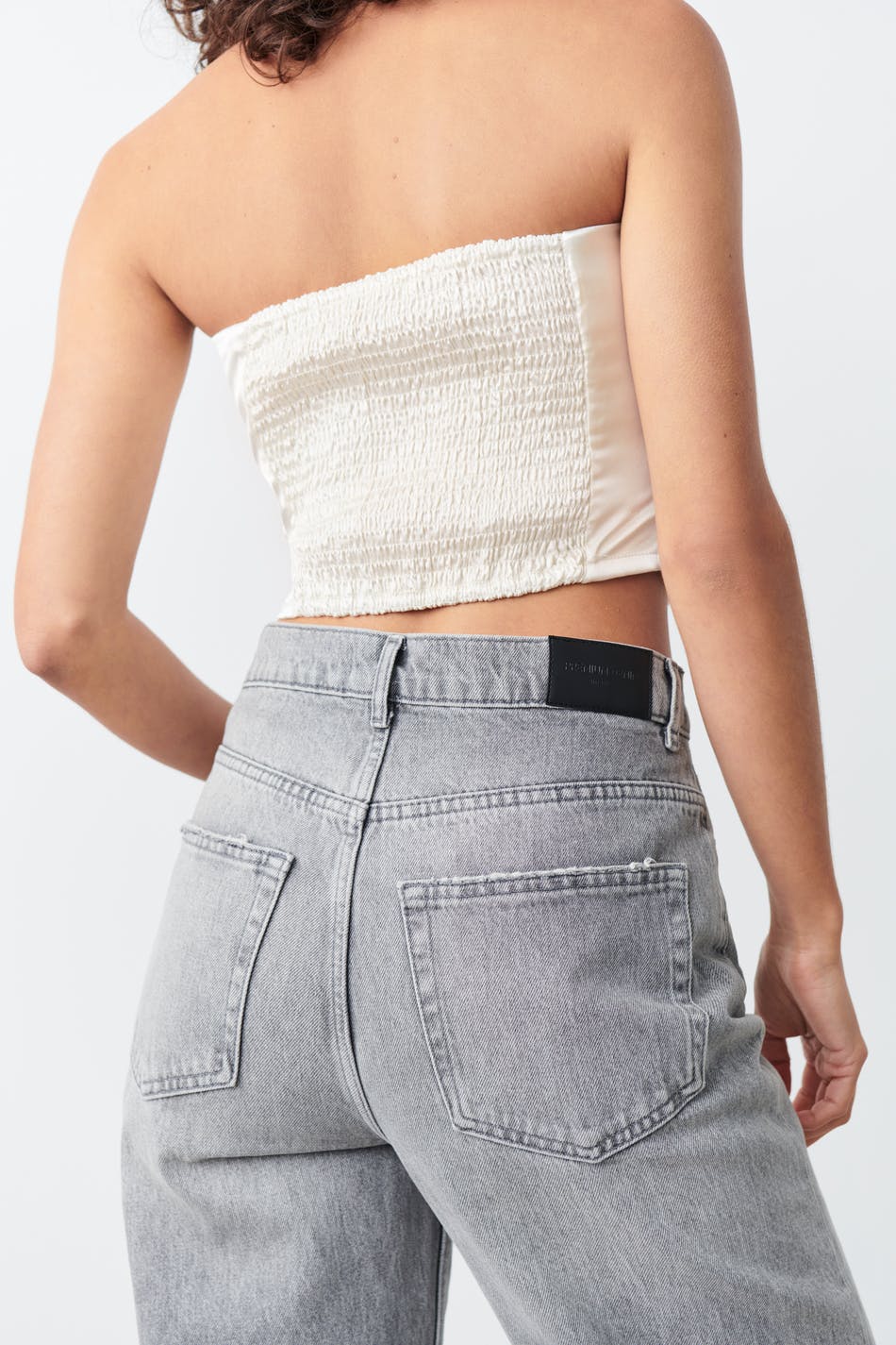 Pleated tube top