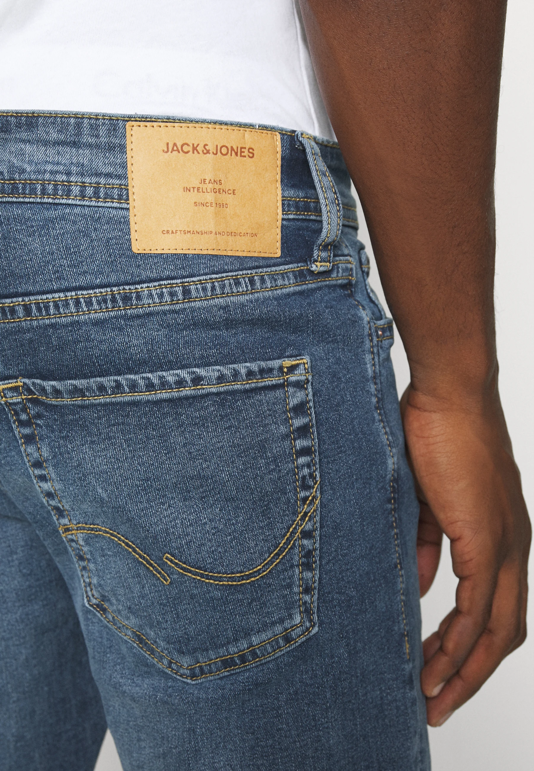 Jack & Jones JJIGLENN JJORIGINAL - Vaqueros ajustados