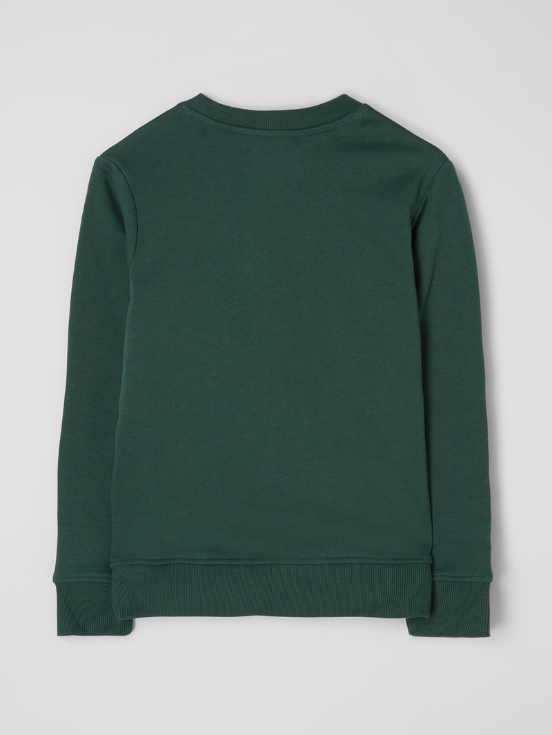 Sweatshirt mit Print Modell 'Jortoon' in grün