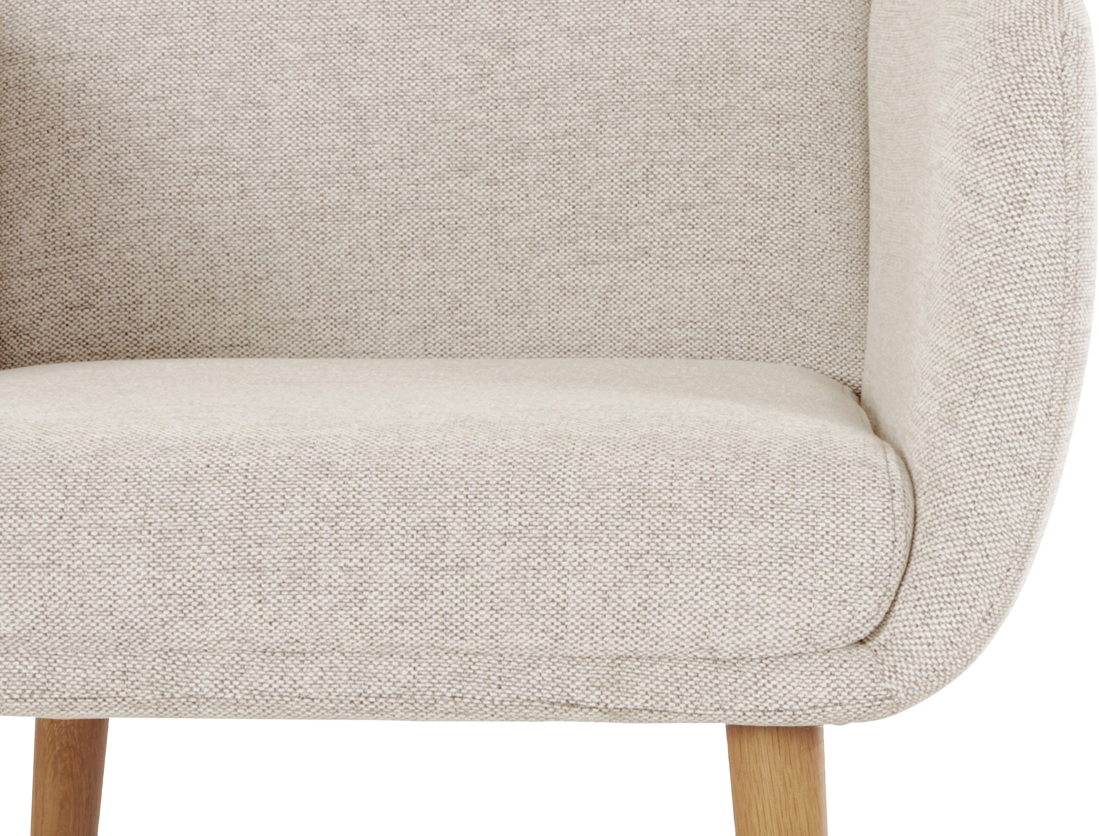 LeGer Home by Lena Gercke Esszimmerstuhl Donnica, pflegeleichter Webstoff, massiven Eichenholzbeinen