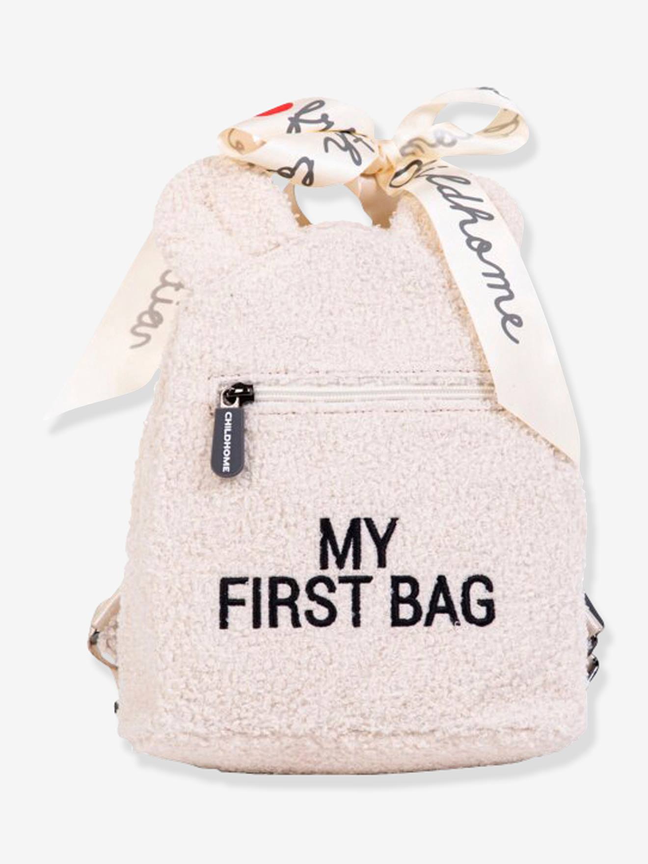 Childhome Kinder Rucksack MY FIRST BAG TEDDY CHILDHOME - wollweiß
