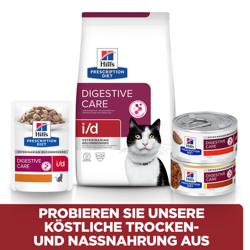 Hill's Schonkost Hill's Prescription Diet Digestive Care i/d mit Huhn und Gemüse 24x82g