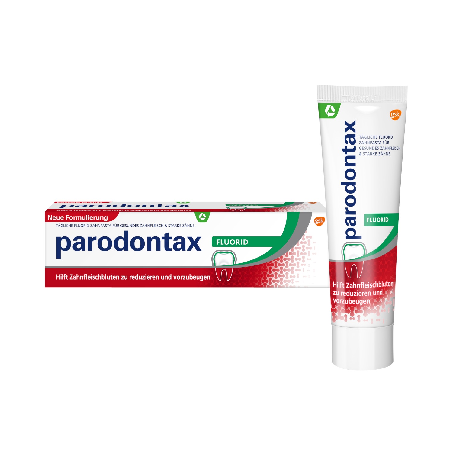 mit Fluorid Zahnpasta