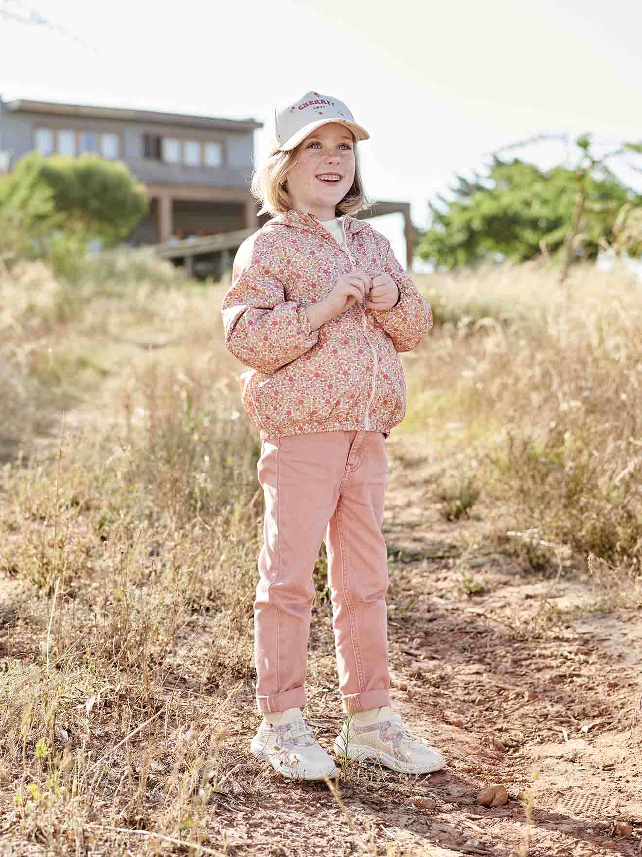 Vertbaudet Mädchen 3-in-1-Jacke mit Recycling-Polyester - rosa
